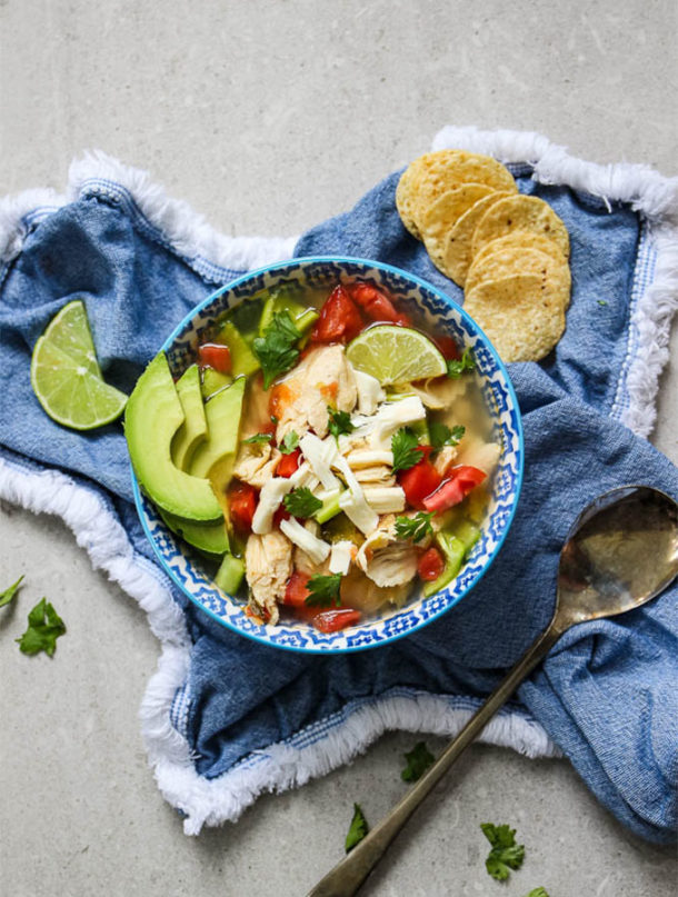 Mexican Chicken and Lime Soup » Sea Salt Savorings