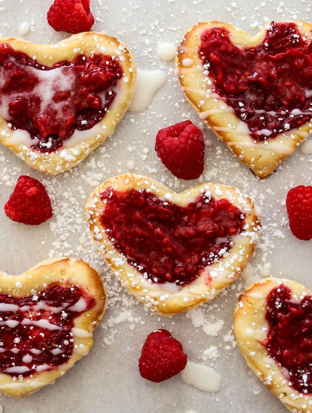 Raspberry and Cream Cheese Danish » Sea Salt Savorings