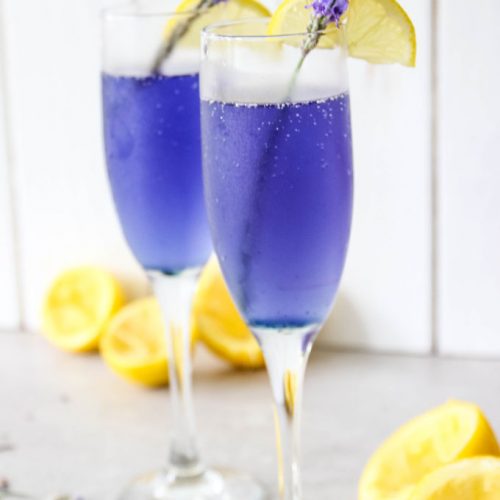 Lavender Mimosa Recipe  a mimosa recipe for a pitcher!