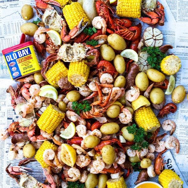 Southern Low Country Boil With Cajun Lemon Butter » Sea Salt Savorings