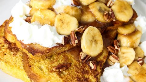 Bananas Foster French Toast