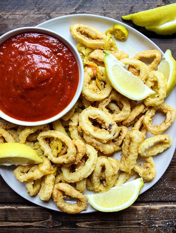 Rhode Island Style Calamari » Sea Salt Savorings