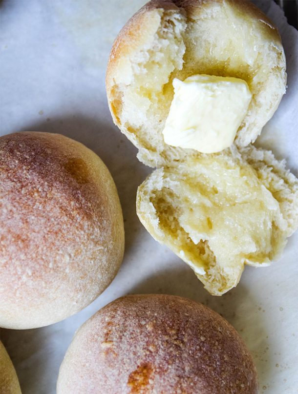 Crusty French Bread Rolls » Sea Salt Savorings