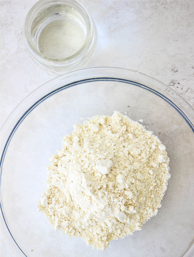 bowl of mase flour