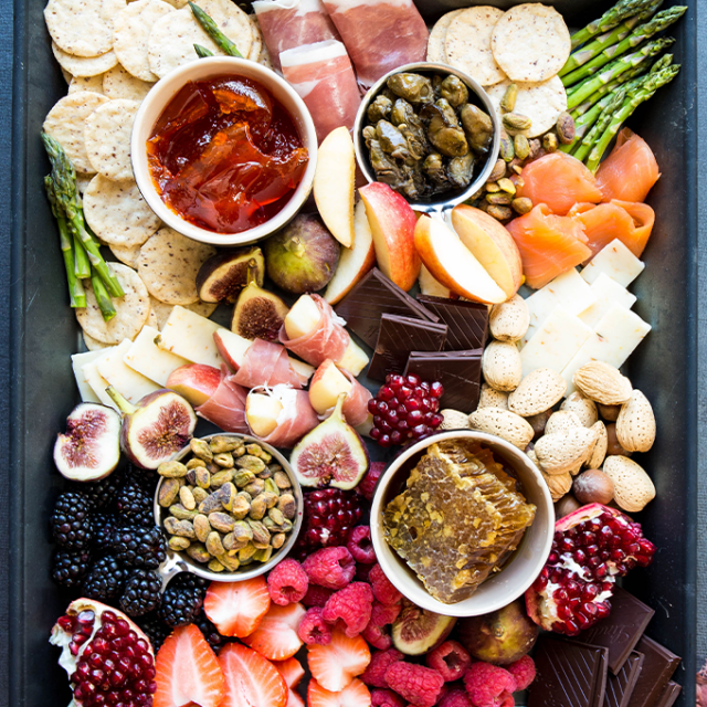 Aphrodisiac Valentine's Day Charcuterie Board » Sea Salt Savorings