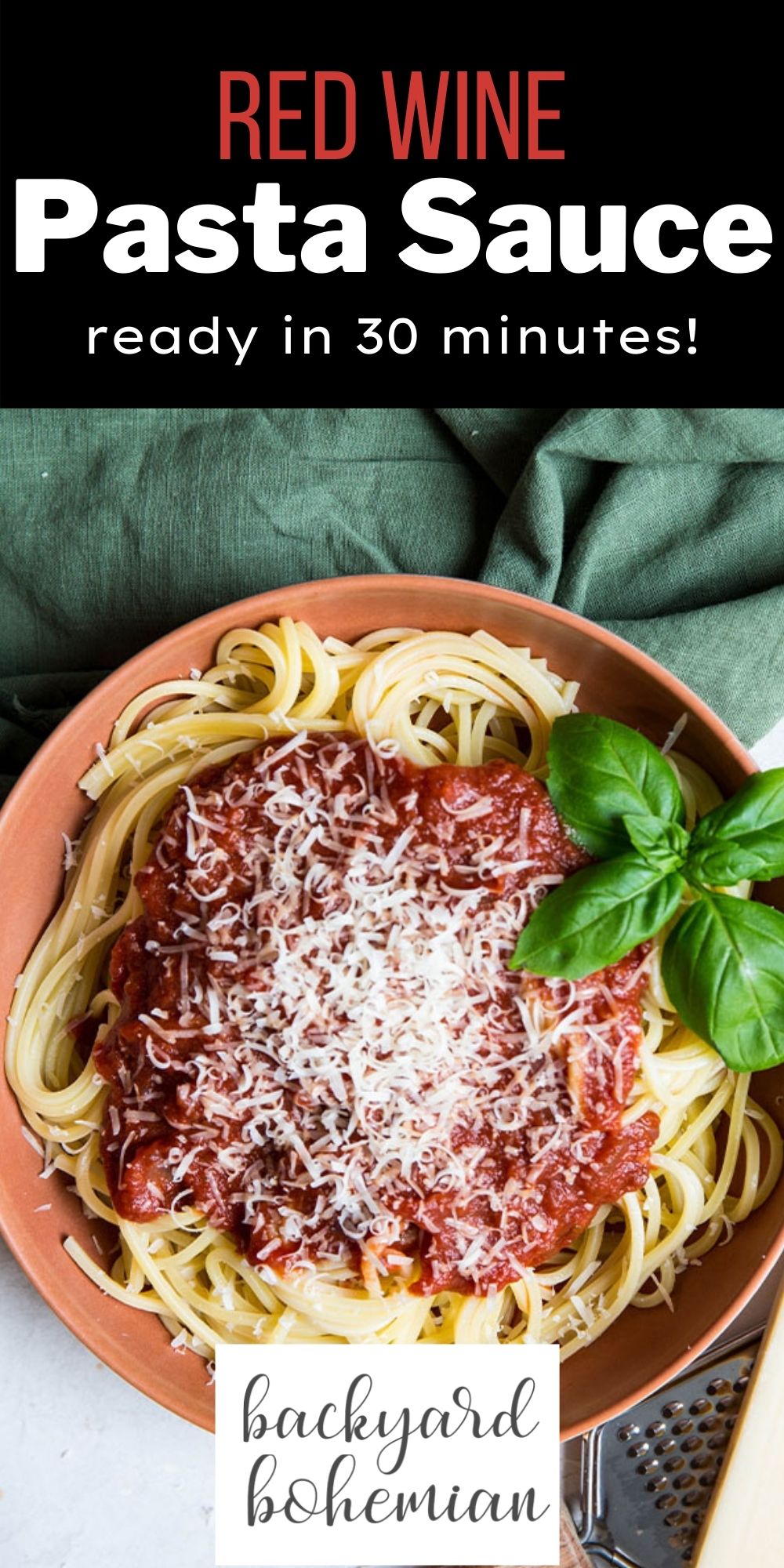 Red Wine Pasta Sauce » Sea Salt Savorings