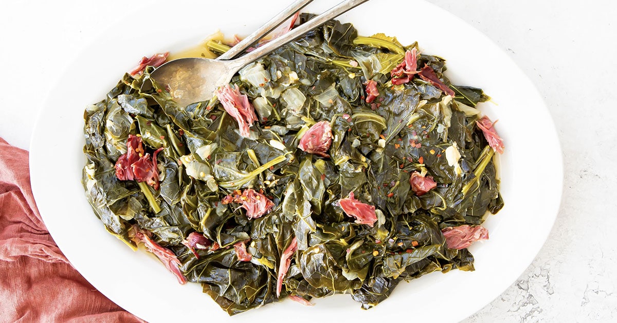 Southern Collard Greens With Smoked Turkey » Sea Salt Savorings