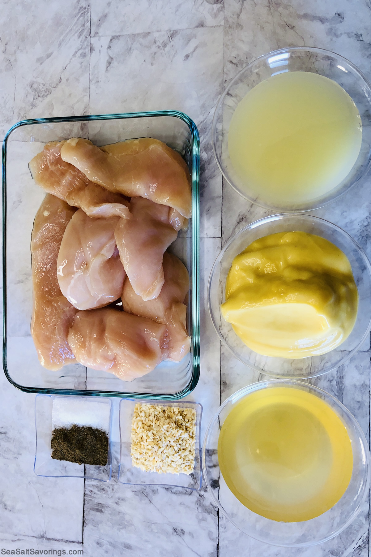 simple ingredients for lemon chicken