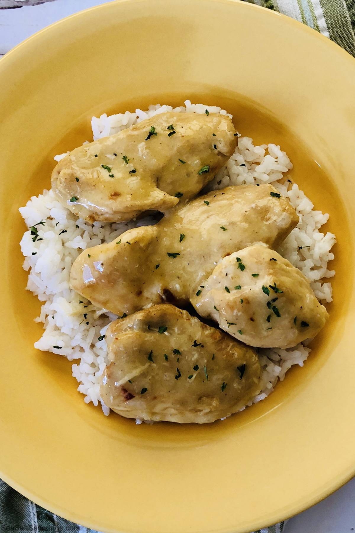 Slow Cooker Lemon Pepper Chicken