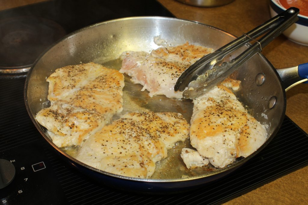 Braise chicken