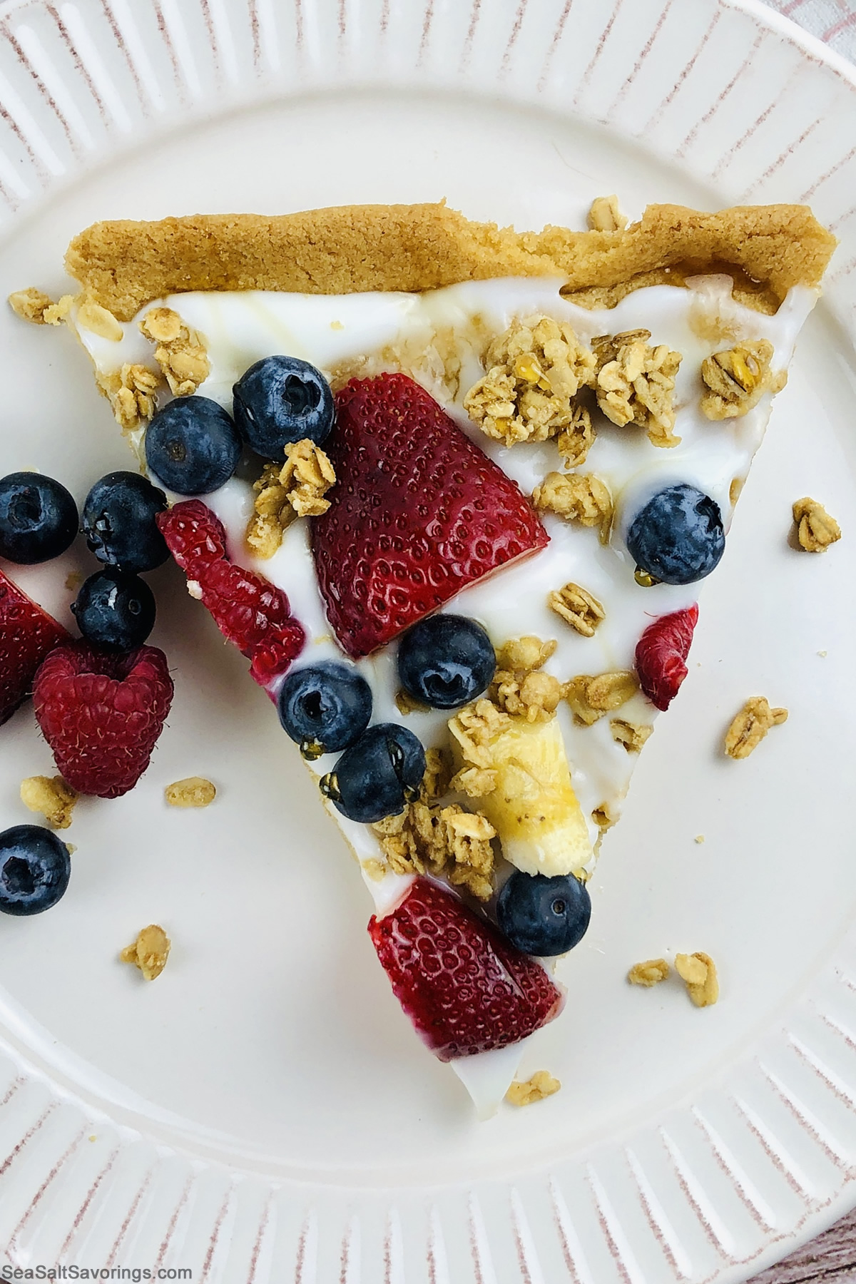 Sugar Cookie Fruit Pizza