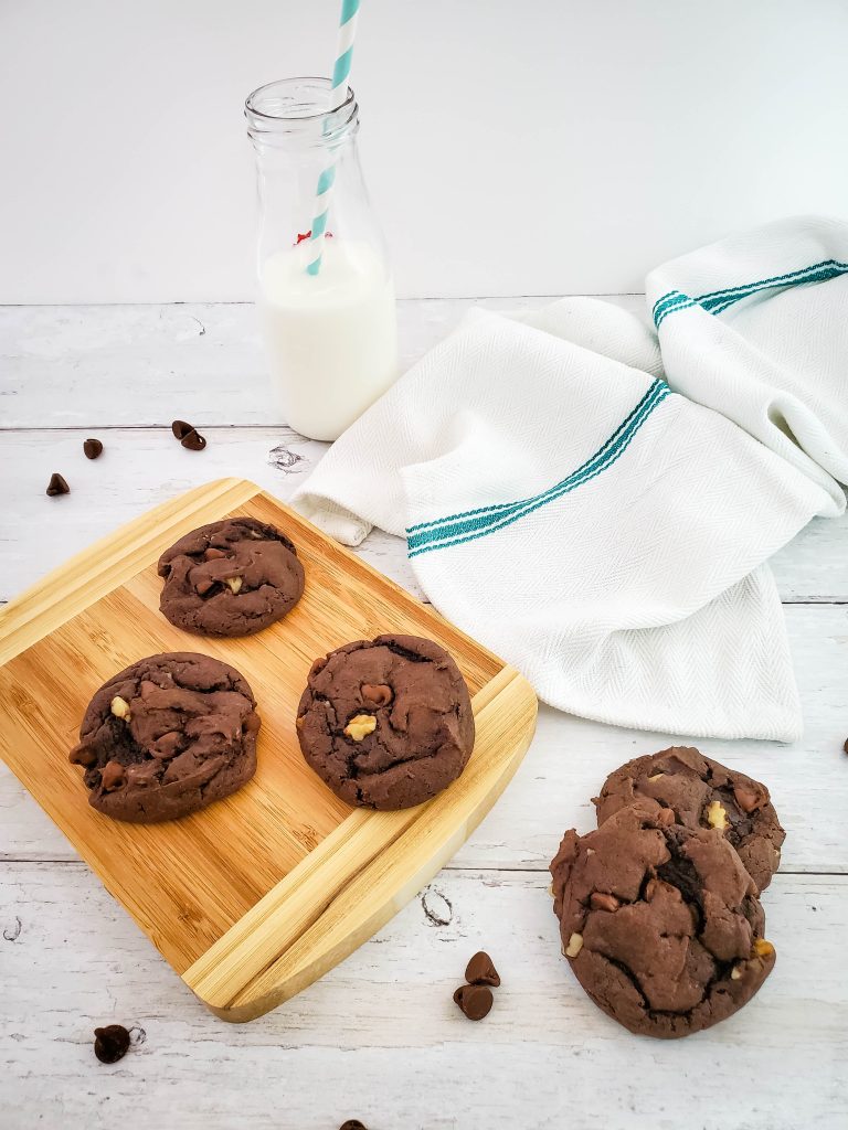 Choc Walnut Cookies