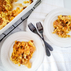 Caramel Apple Dump Cake