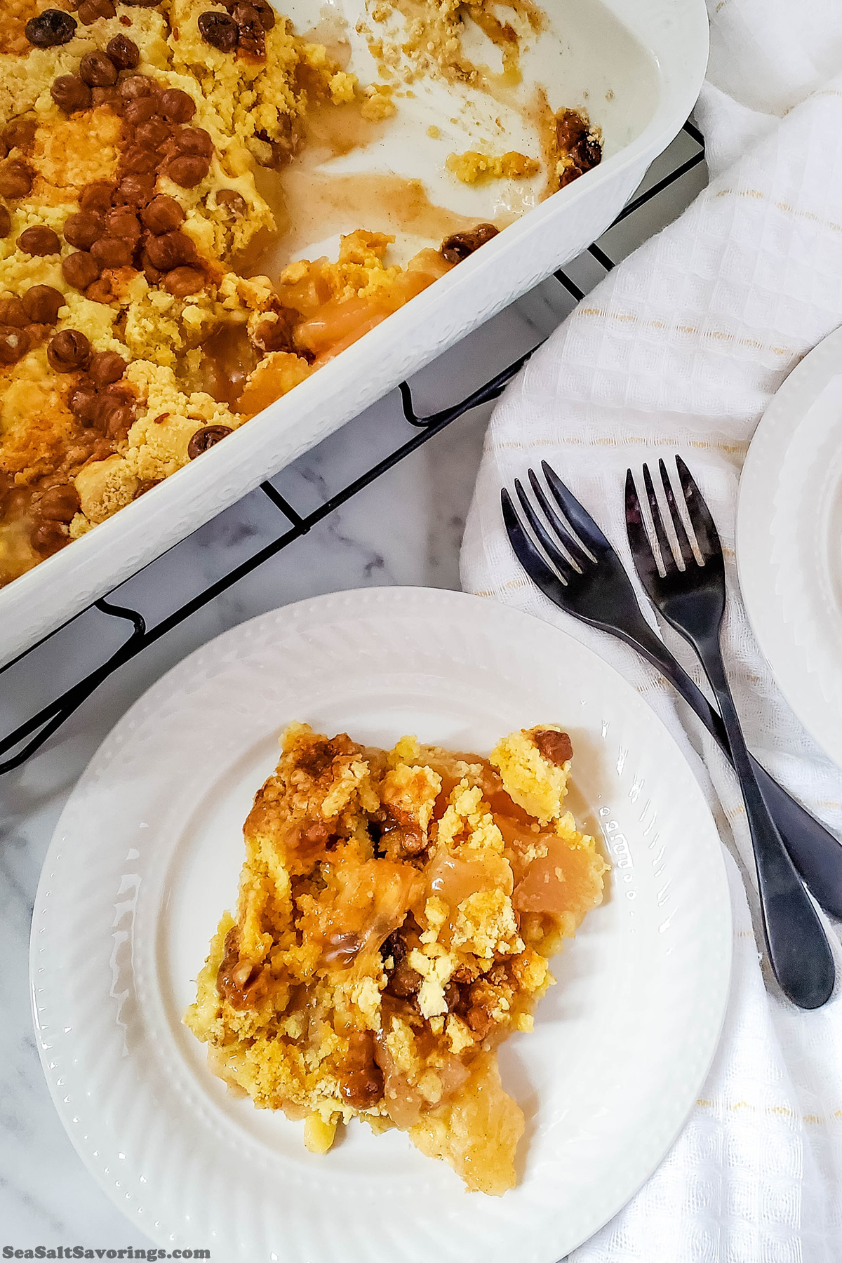 Caramel Apple Dump Cake