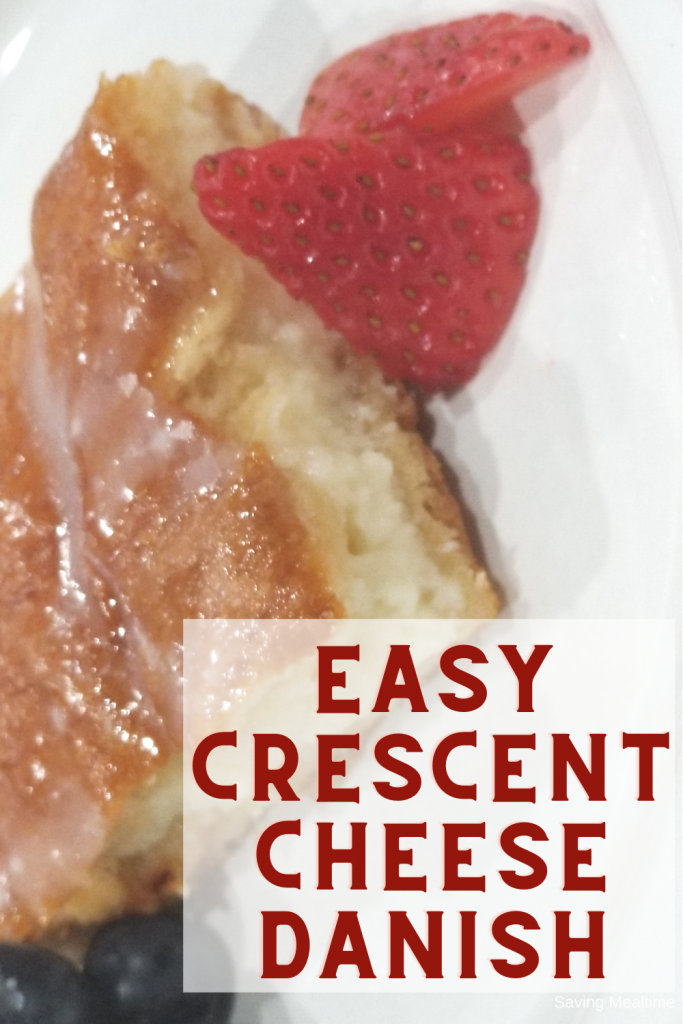 Easy Crescent Cheese Danish