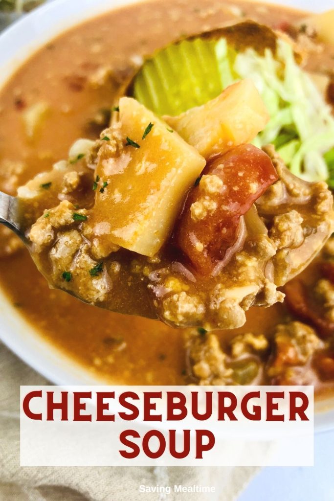 Cheeseburger Soup