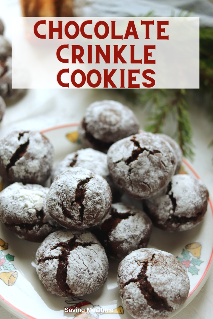 Chocolate Crinkle Cookies