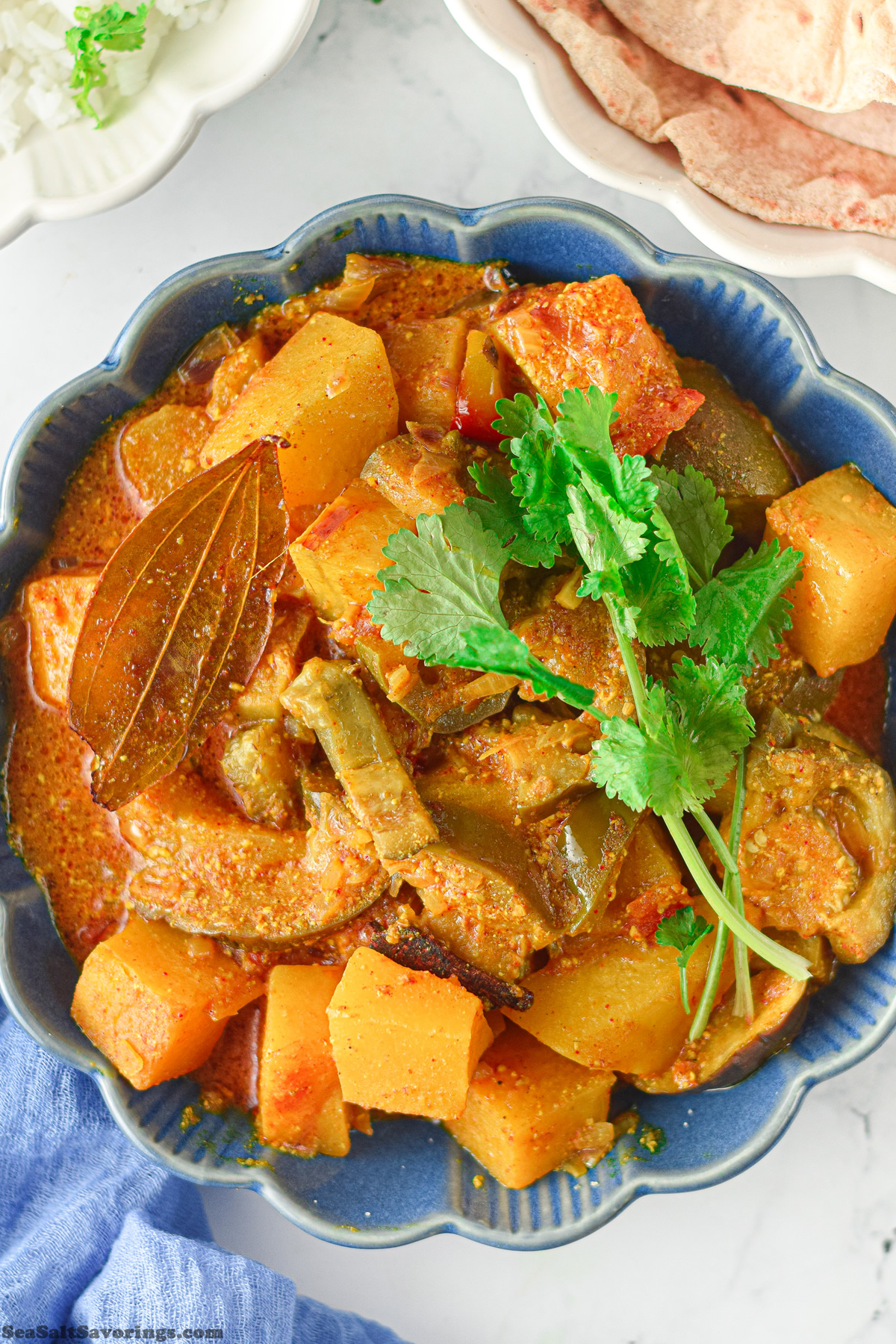 Pumpkin and Eggplant Rogan Josh