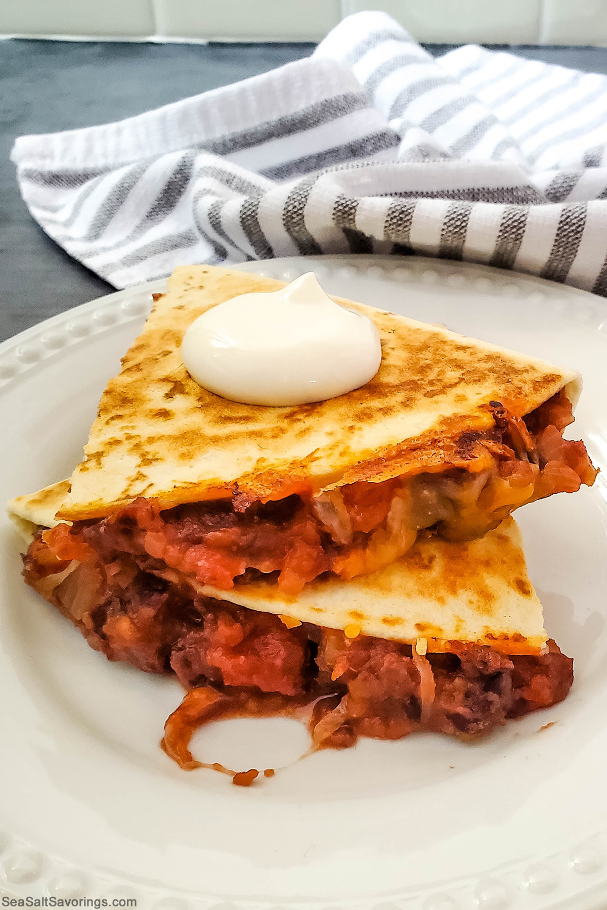 Black Bean Quesadillas