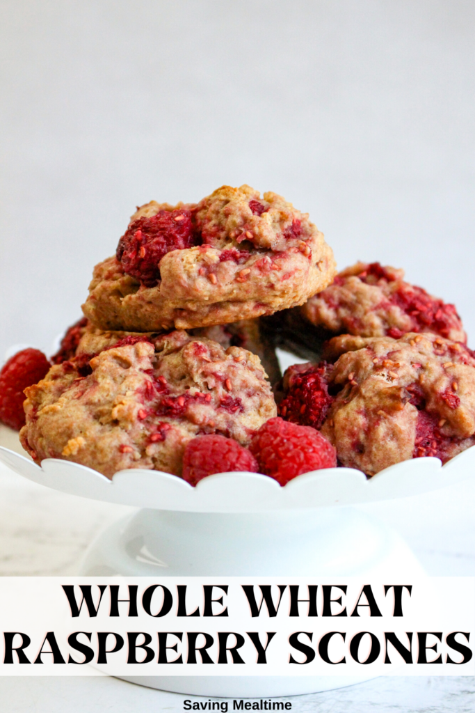 Whole Wheat Raspberry Scones