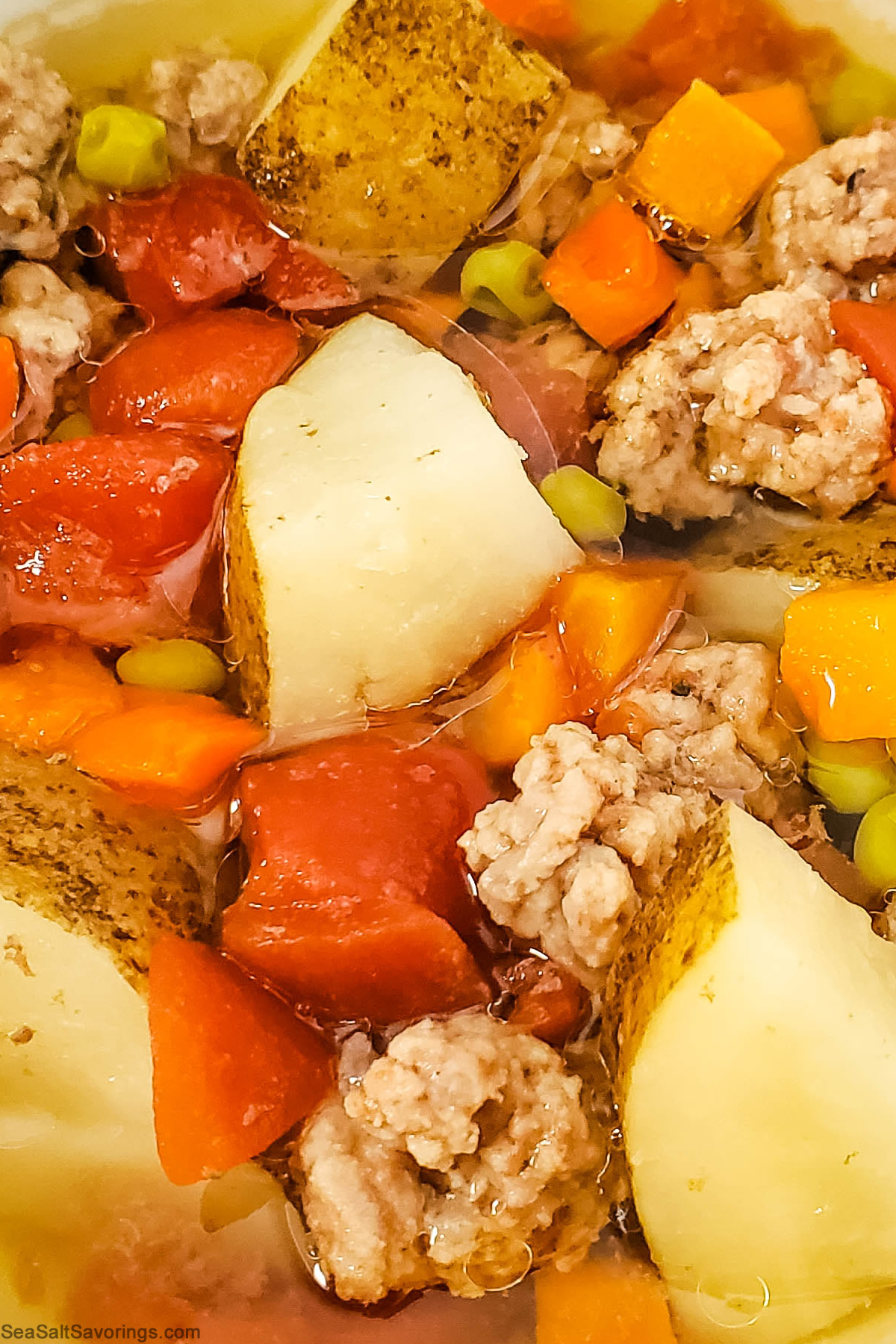 Crockpot Beef Vegetable Soup