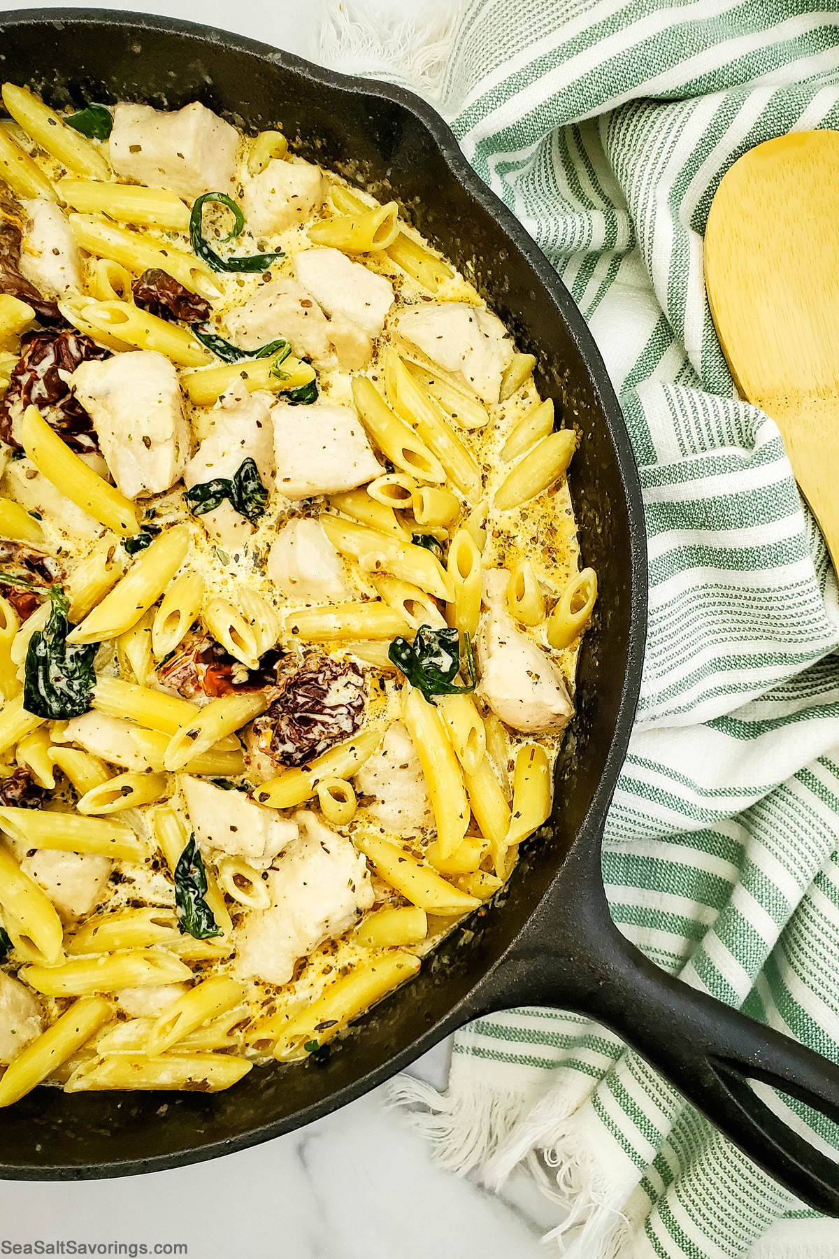 Creamy Tuscan Chicken Pasta