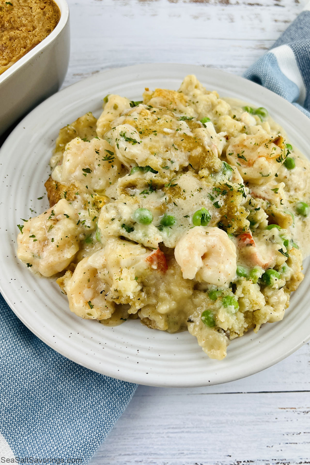 Cheddar Bay Seafood Casserole