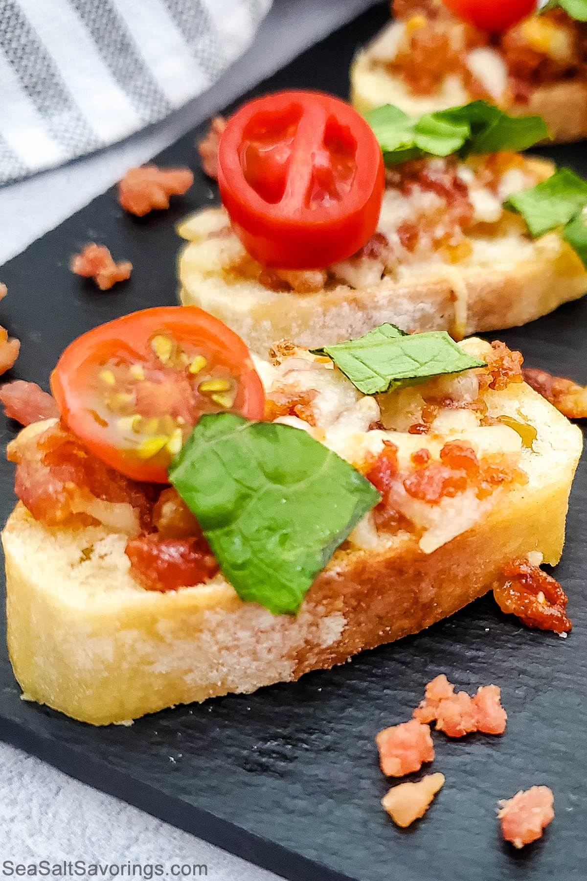 BLT Crostini