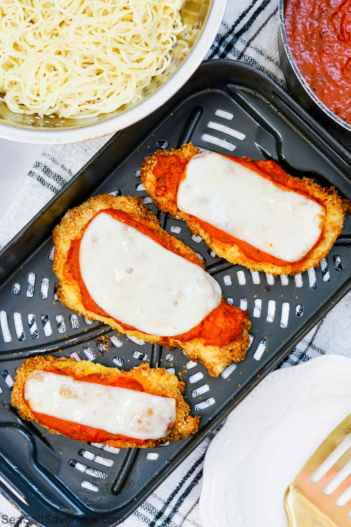 Air Fryer Chicken Parmesan