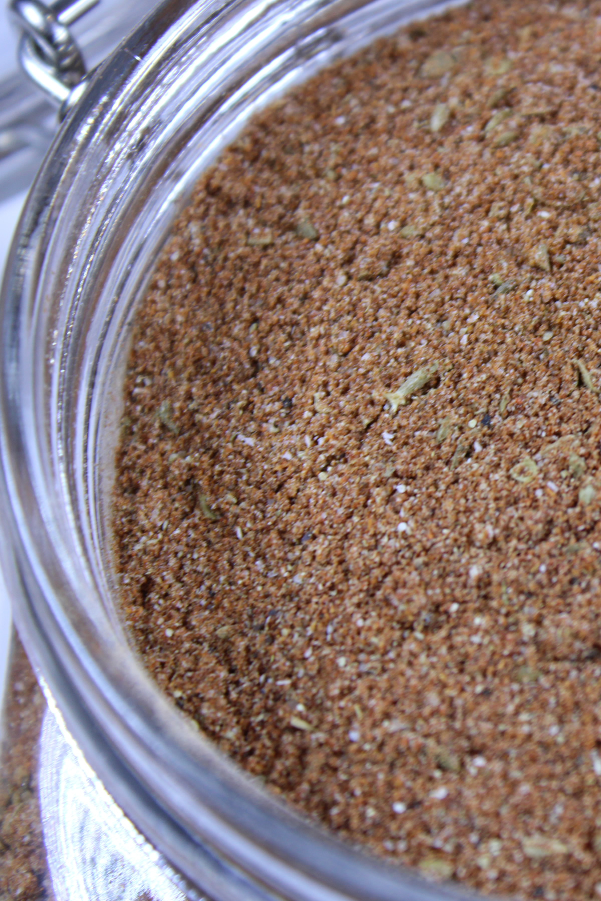 close up view of cajun seasoning